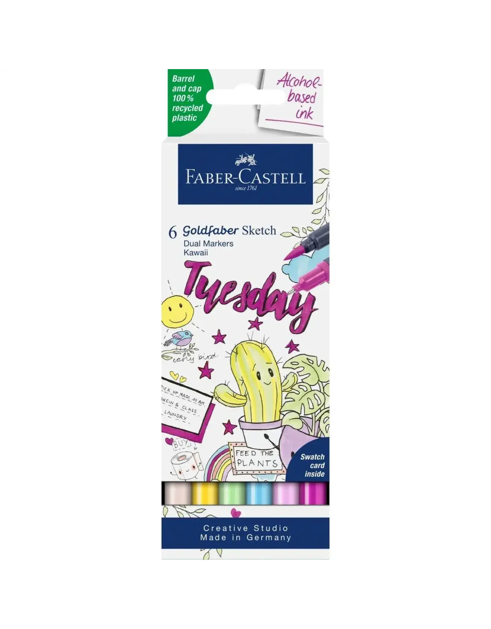 Goldfaber Sketch Marker Kawaii Set of 6
