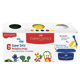 Faber Castell Little Creatives Modelling Dough Set of 6