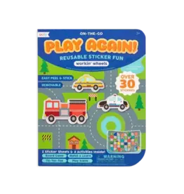 Ooly Play Again! Mini On The Go Activity Kit Working Wheels