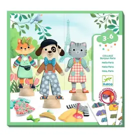 Djeco Collages Bonjour Paris