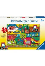 Ravensburger A Day At The Farm  60 Piece Puzzle