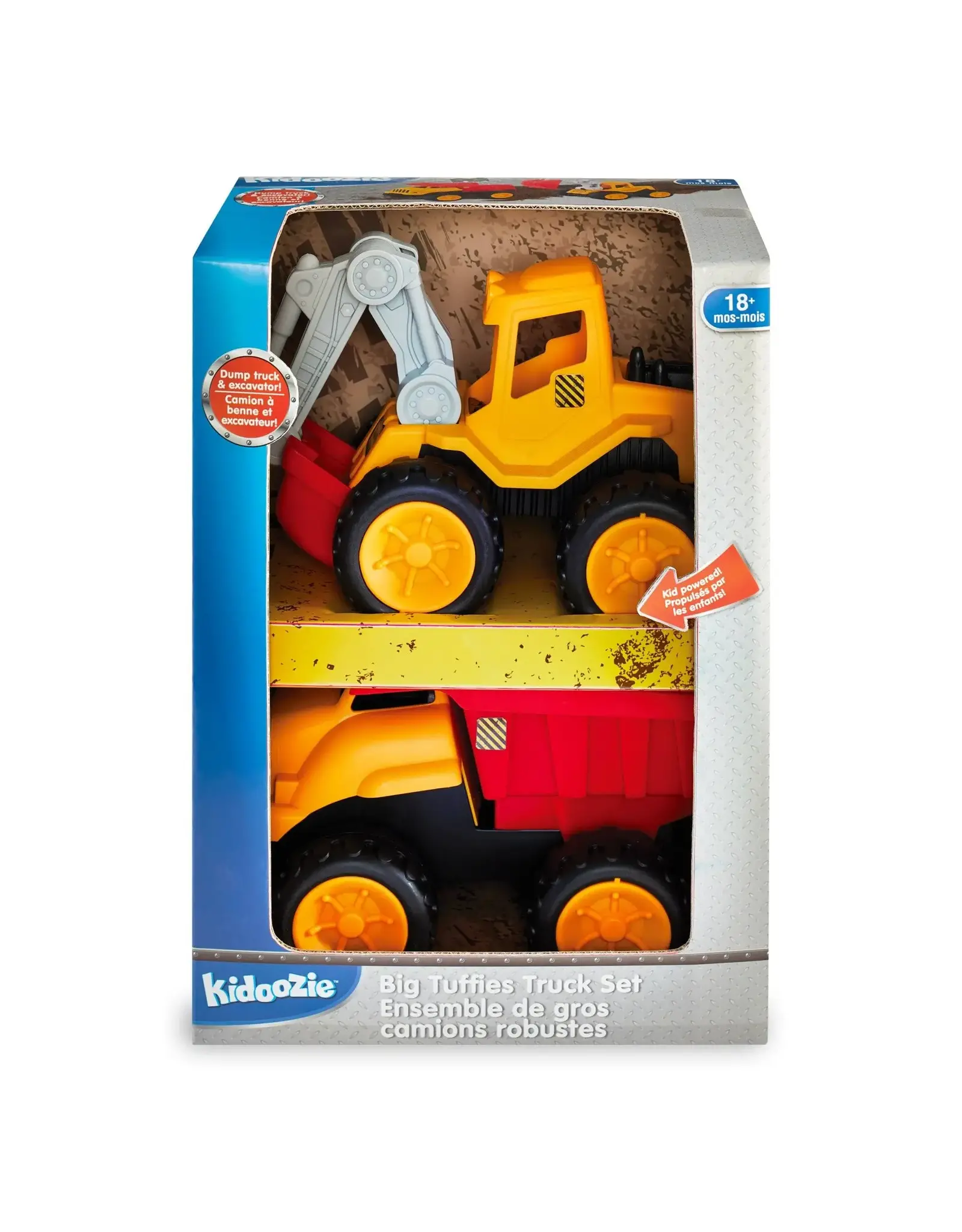 Kidoozie Big Tuffies Truck Set