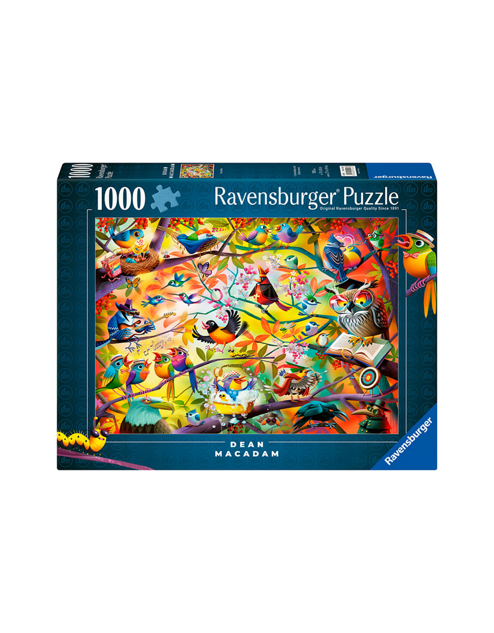 Ravensburger Busy Birdies 1000 Piece Puzzle