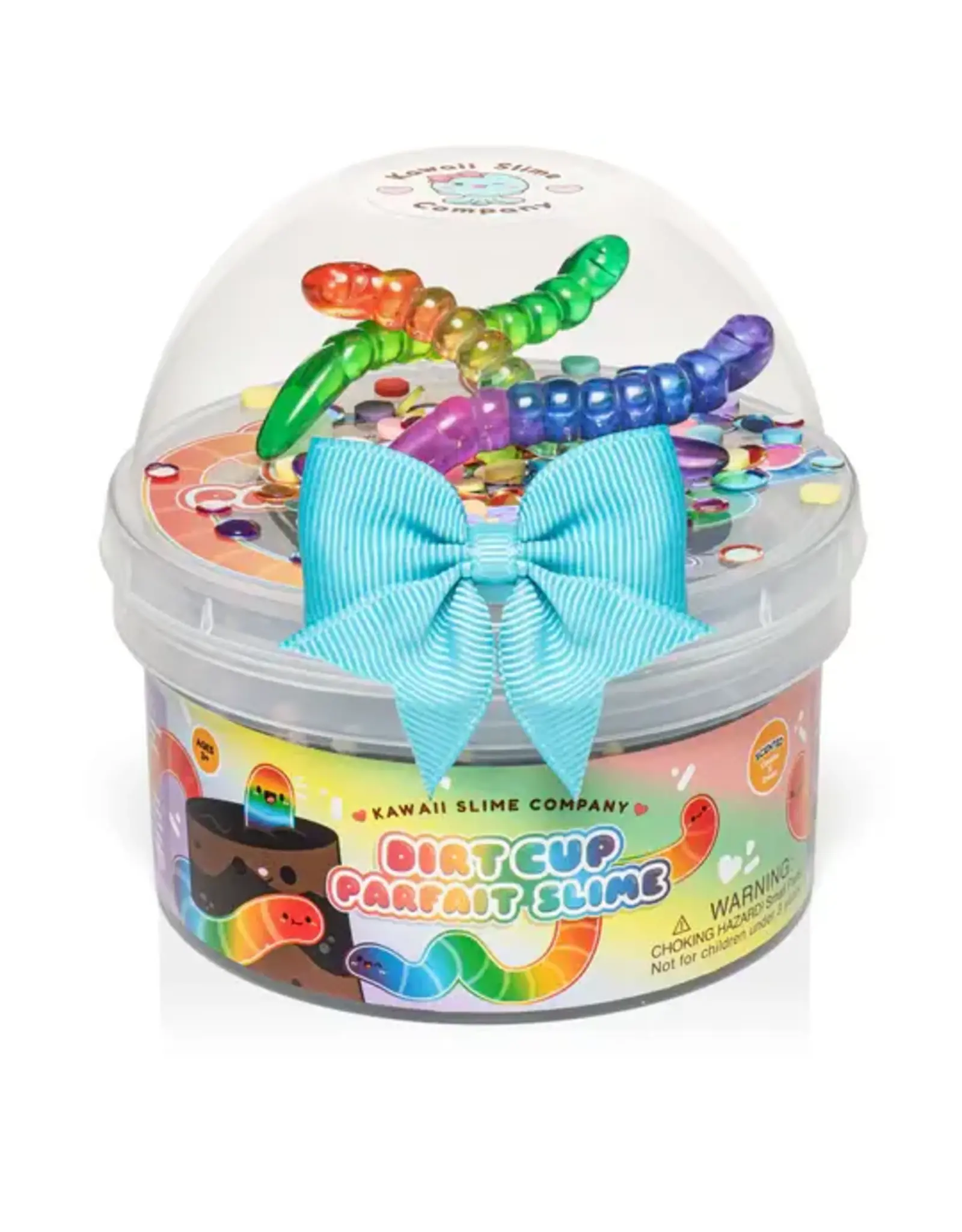Kawaii Slime Dirt Cup Parfait 2 Slimes In 1
