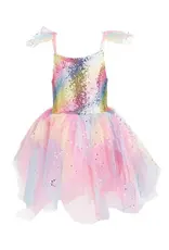 Great Pretenders Rainbow Fairy Dress With Wings Size 7-8