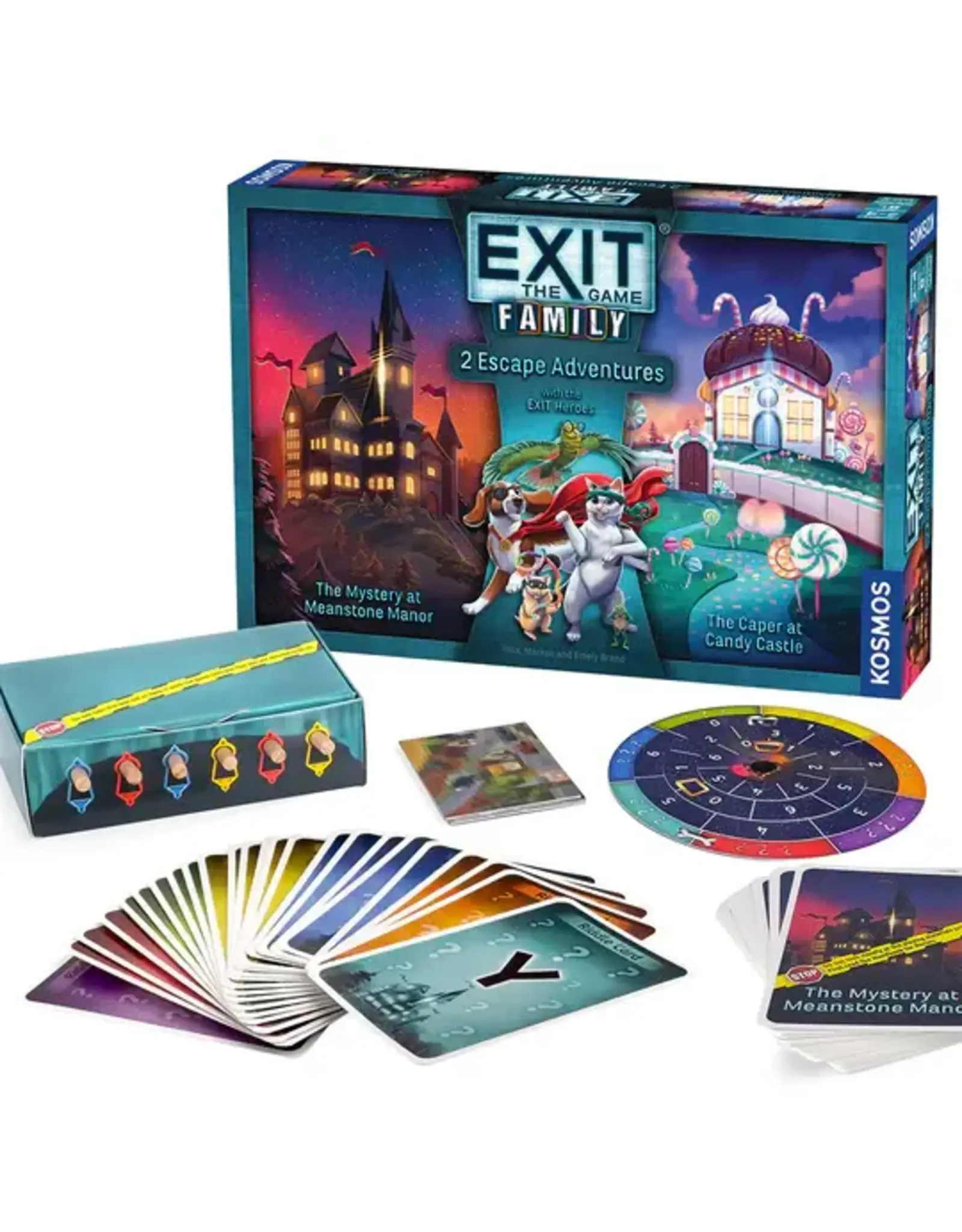 Thames & Kosmos EXIT: The Game Family: 2 Escape Adventures