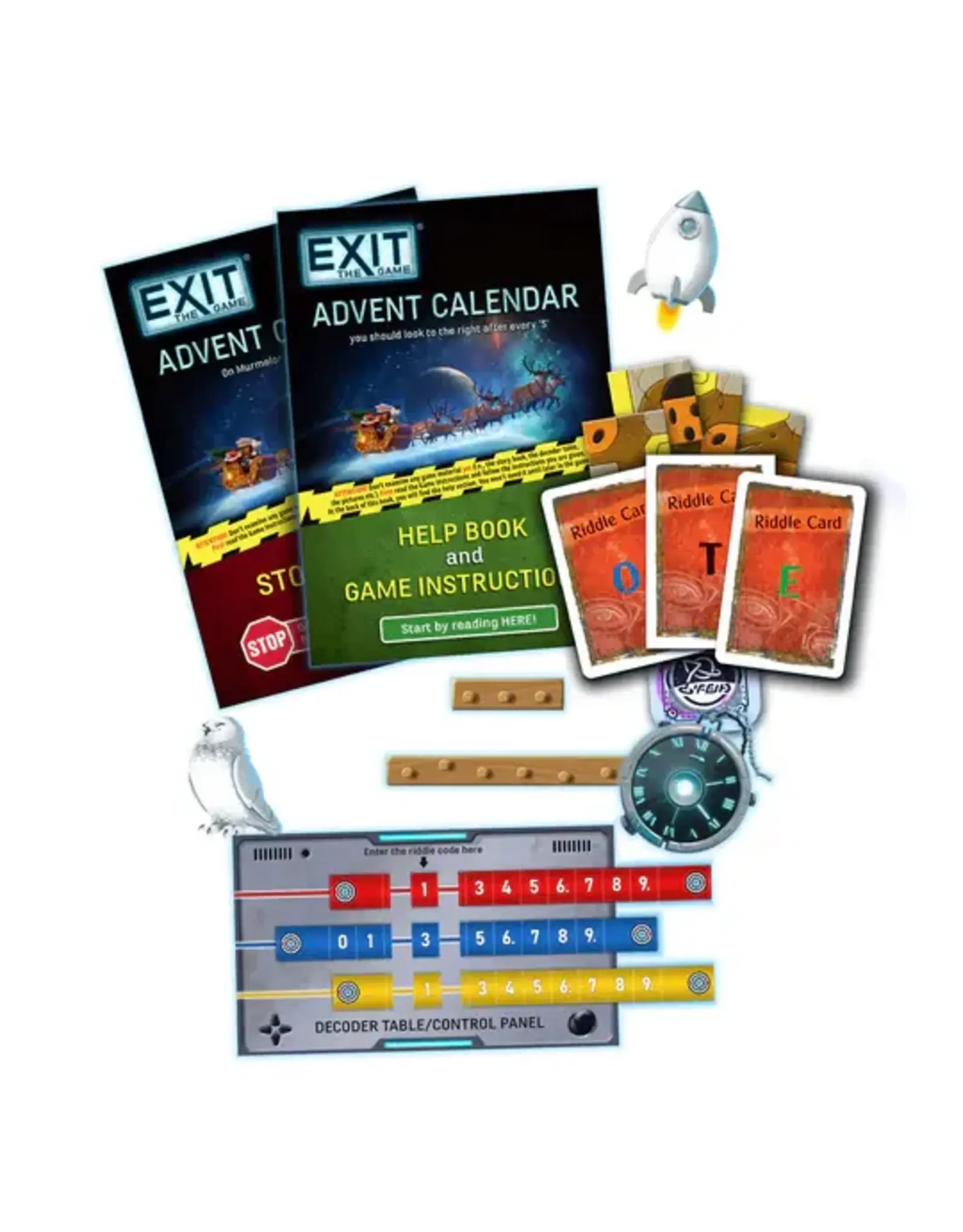 Thames & Kosmos EXIT: The Game: Advent Calendar, The Intergalactic Race