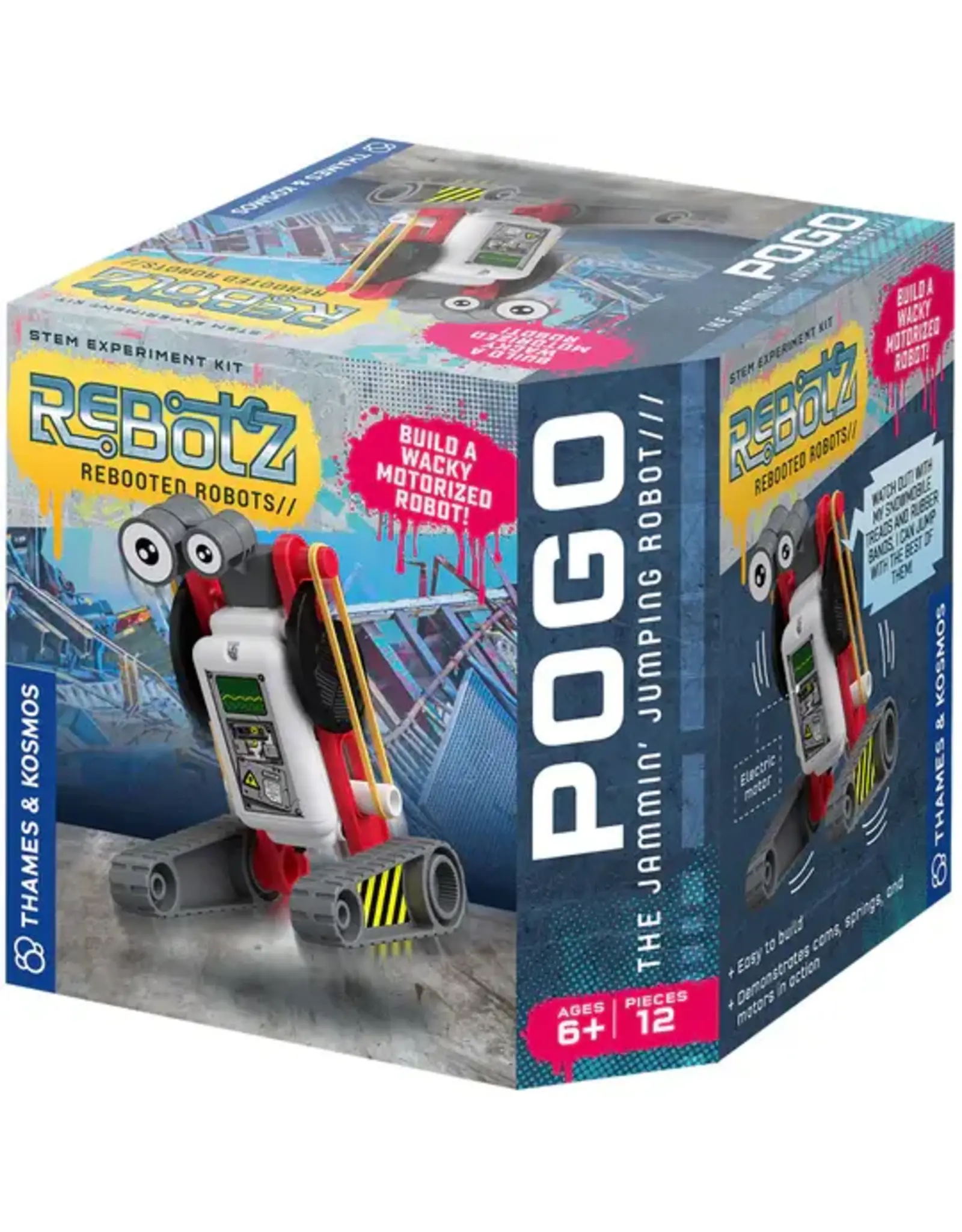 Thames & Kosmos ReBotz: Pogo, The Jammin Jumping Robot