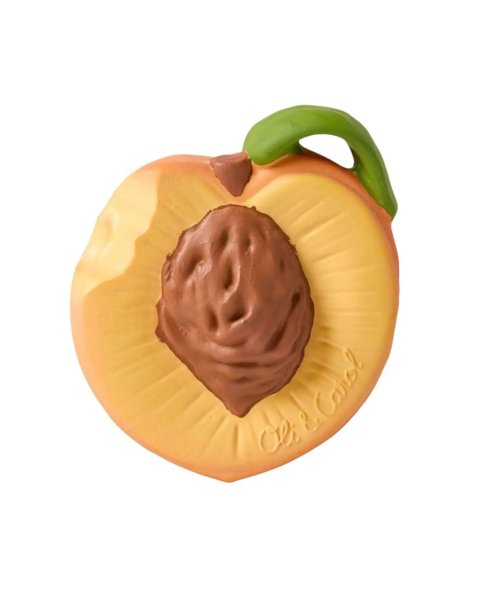 Oli & Carol Palm Peach Baby Teether