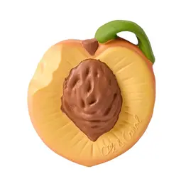 Oli & Carol Palm Peach Baby Teether