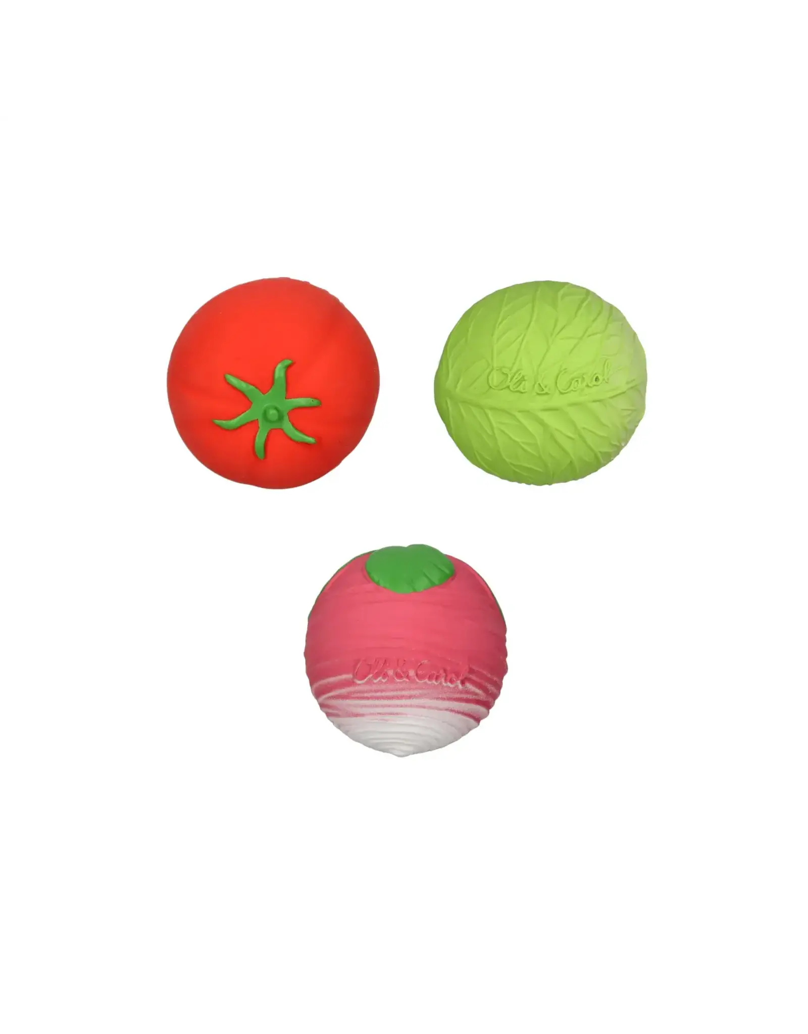 Oli & Carol Baby Sensory Balls, Veggie Salad