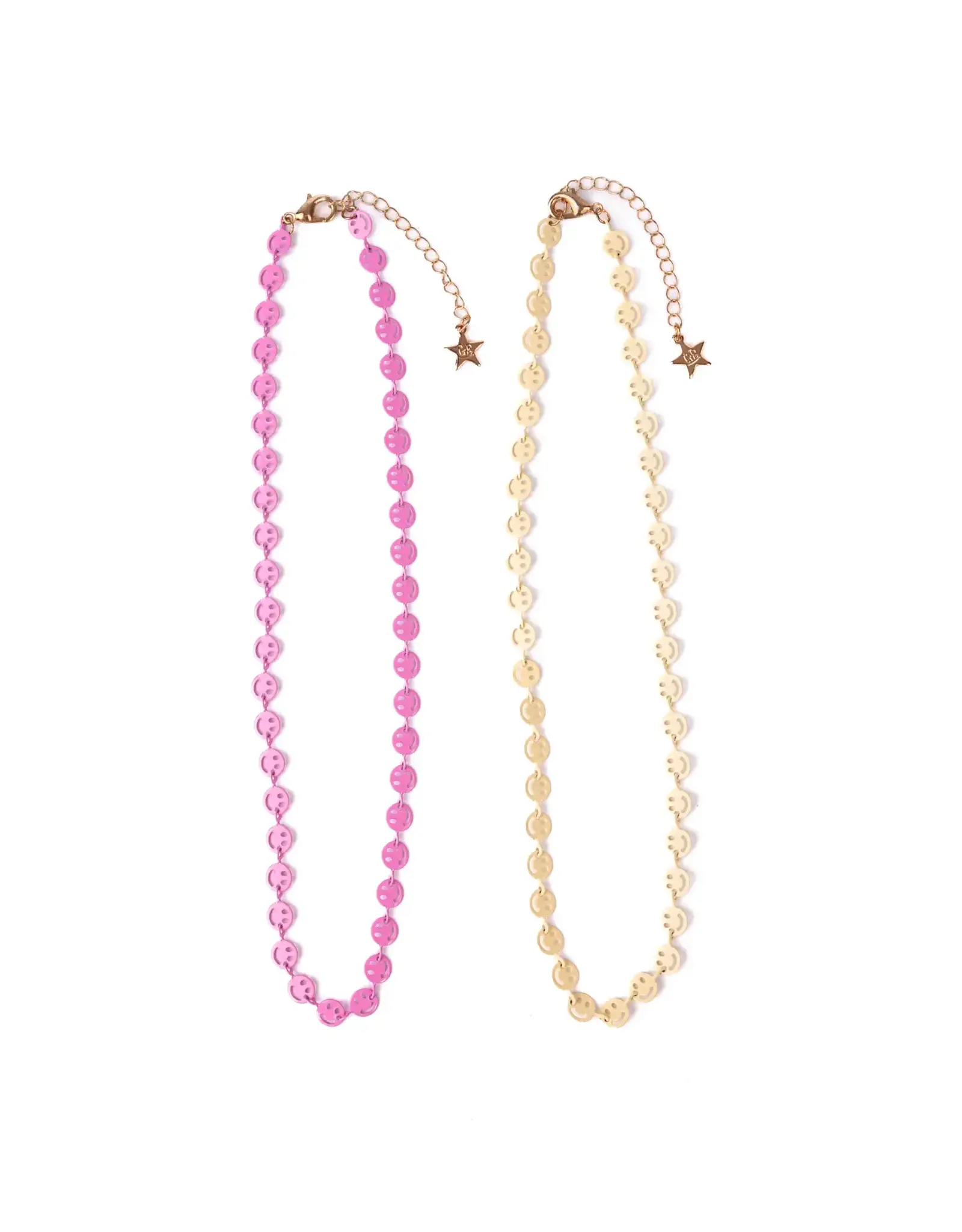 Great Pretenders Boutique Chic Pink Lemonade Necklace