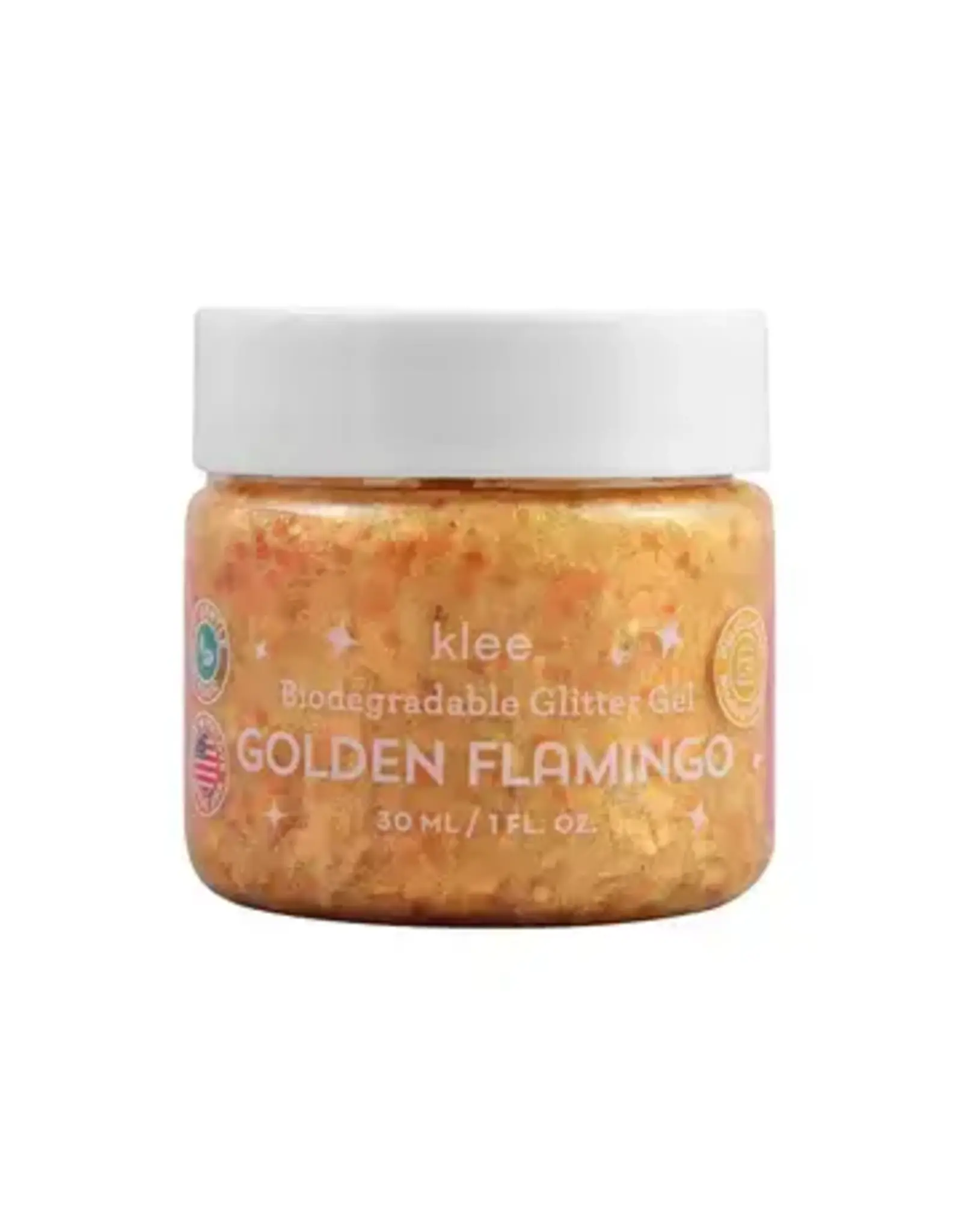 Klee Naturals Golden Flamingo Klee Natural Glitter Gel