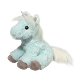 Douglas Toys Bonnie Ice Blue Unicorn Mini Soft