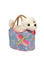 Douglas Toys Dragonfly Dreams Sassy Sak W/ Bichon Dog