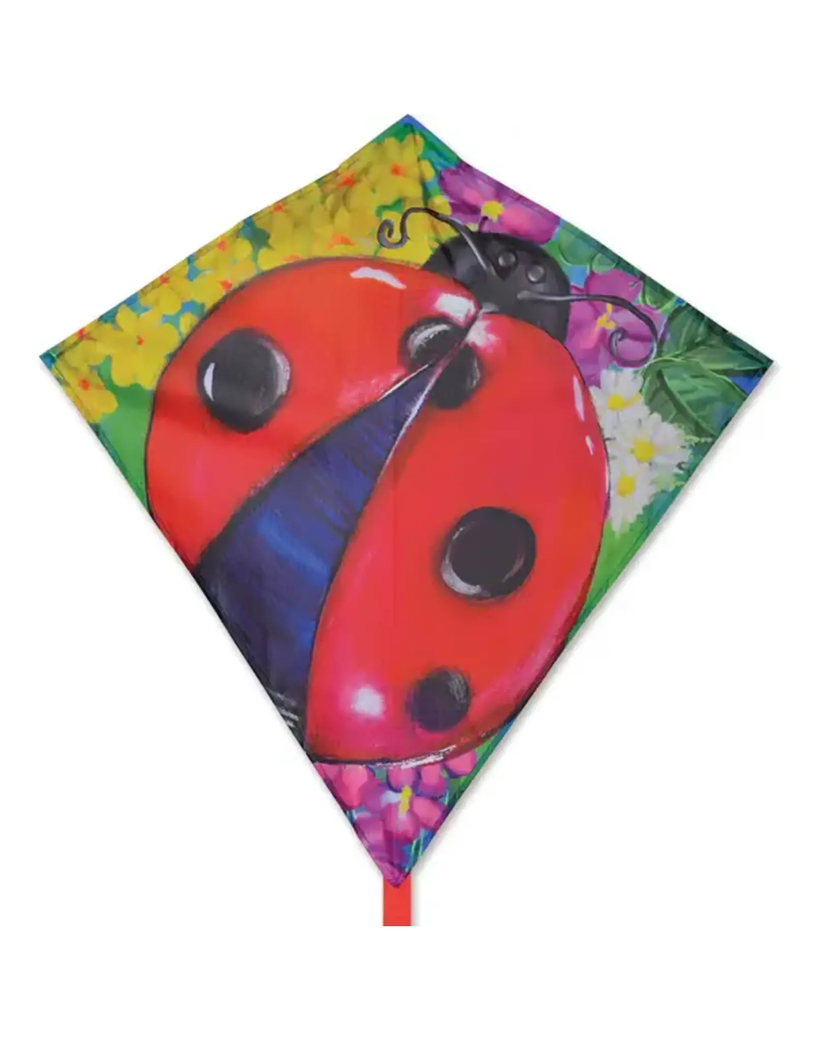 Premier Kites 25" Diamond Kite Ladybug