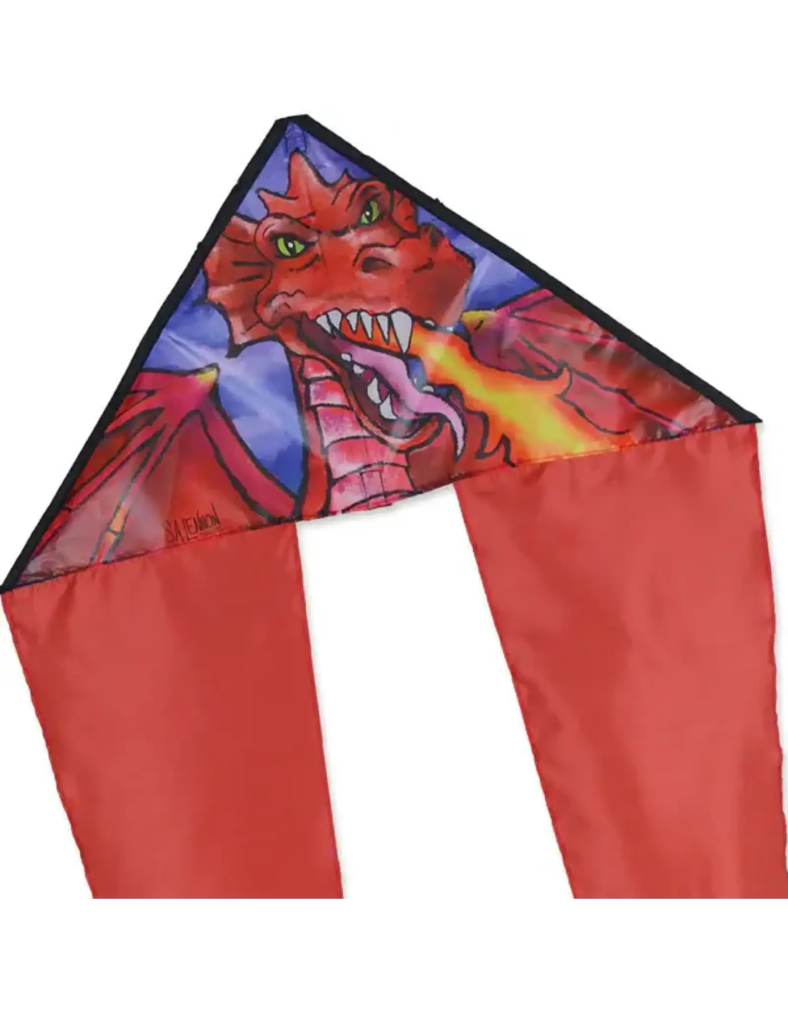 Premier Kites Zippy Flo Tail Delta Kite Dragon