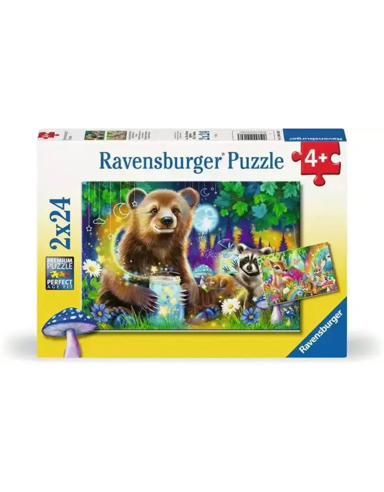 Ravensburger Lovable Woodland Friends 2x24 Piece Puzzle