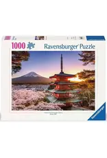 Ravensburger Mount Fuji Cherry Blossom View 1000 Piece Puzzle