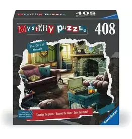Ravensburger MYSTERY: The Gift Of Murder 408 Piece Puzzle