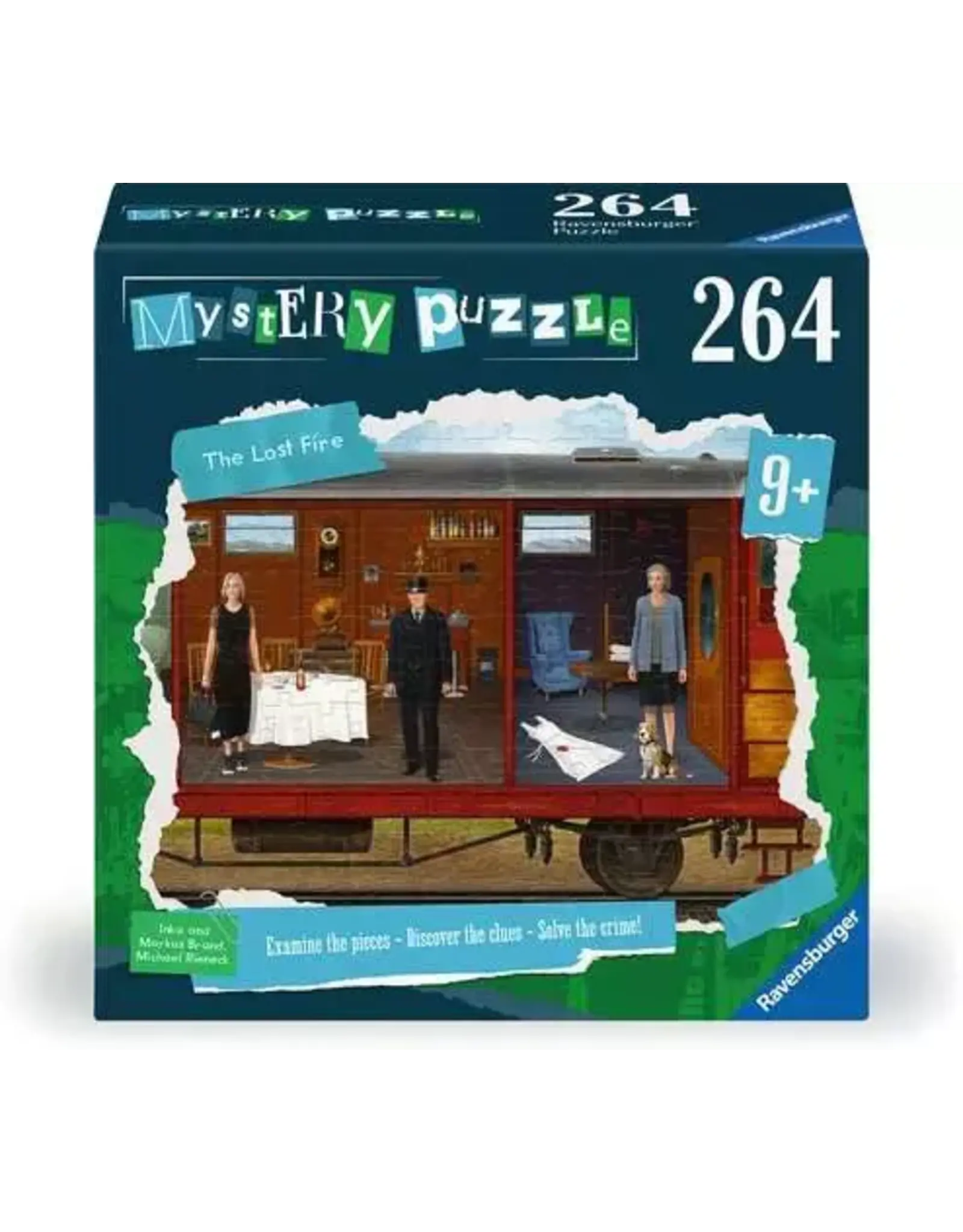 Ravensburger MYSTERY: The Lost Fire 264 Piece Puzzle