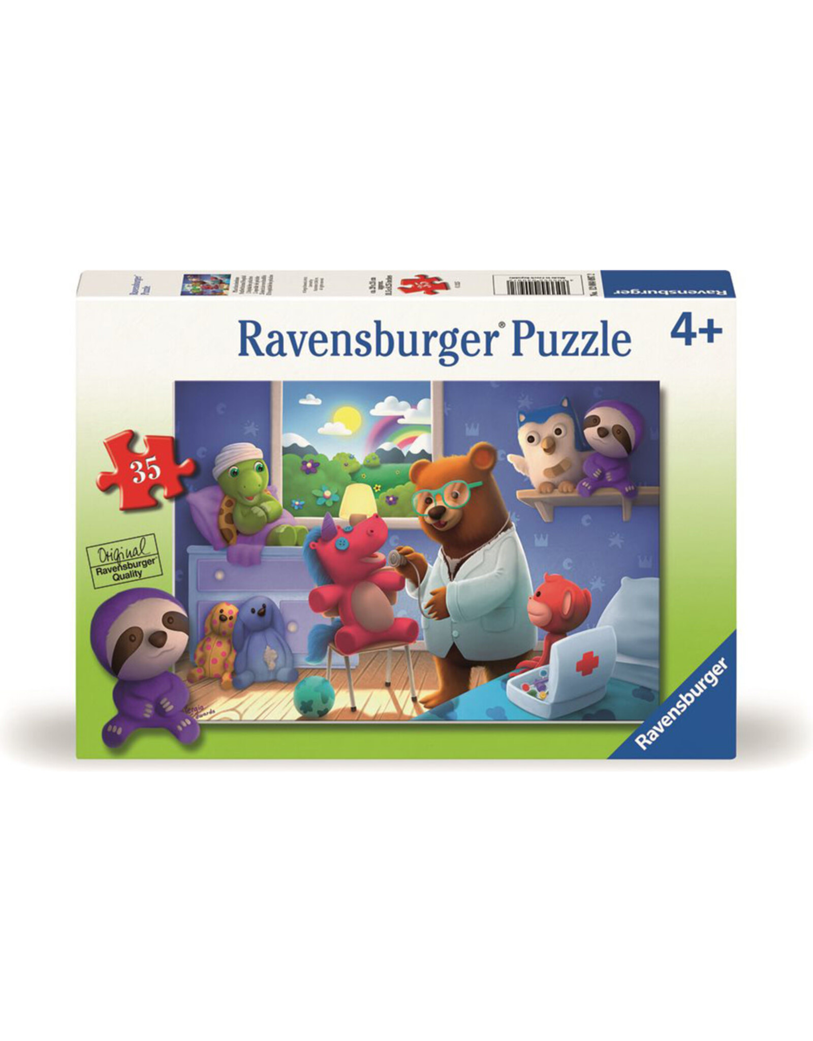 Ravensburger Stuffed Animal Hospital 35 Piece Puzzle