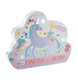 Floss and Rock Fantasy 80 Piece Butterfly Shaped Jigsaw With Shaped Box