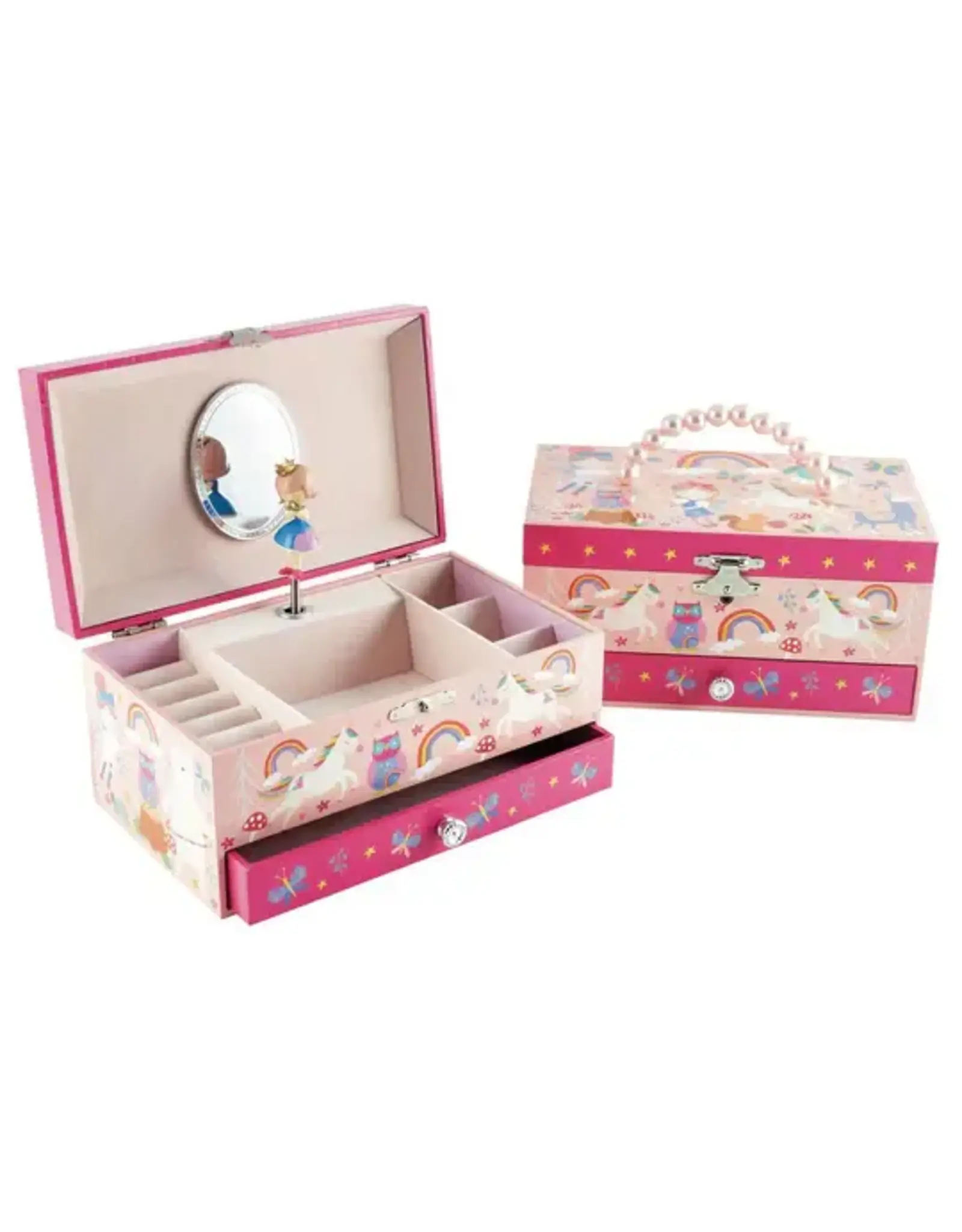 Floss and Rock Musical Jewellery Box Rainbow Fairy