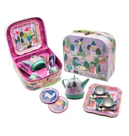 Floss and Rock Fairy Tale 11 Piece Musical Tin Tea Set