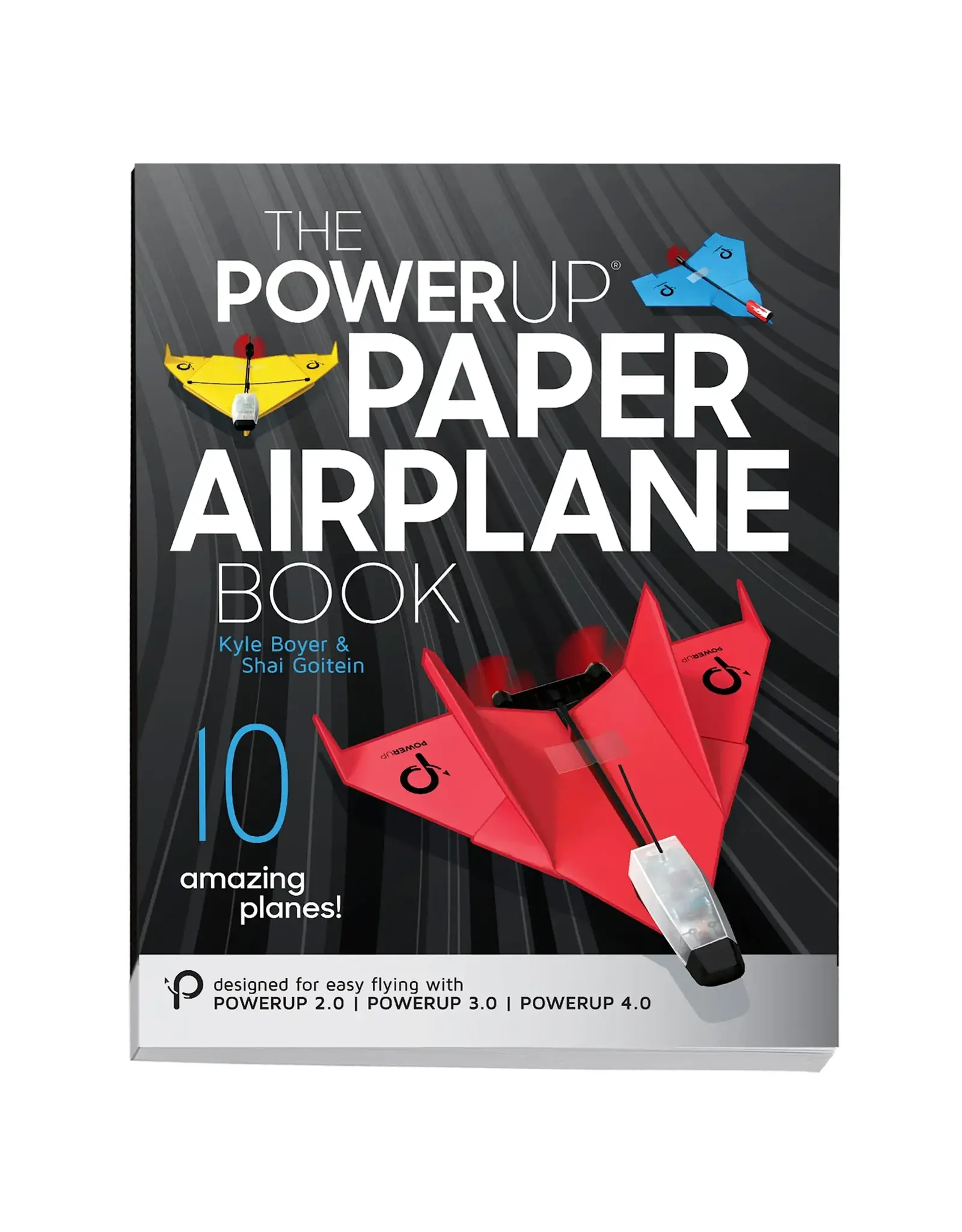 PowerUp Toys Paper Airplane Book