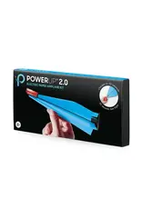 PowerUp Toys Powerup 2.0 Electric Paper Airplane Kit Blue
