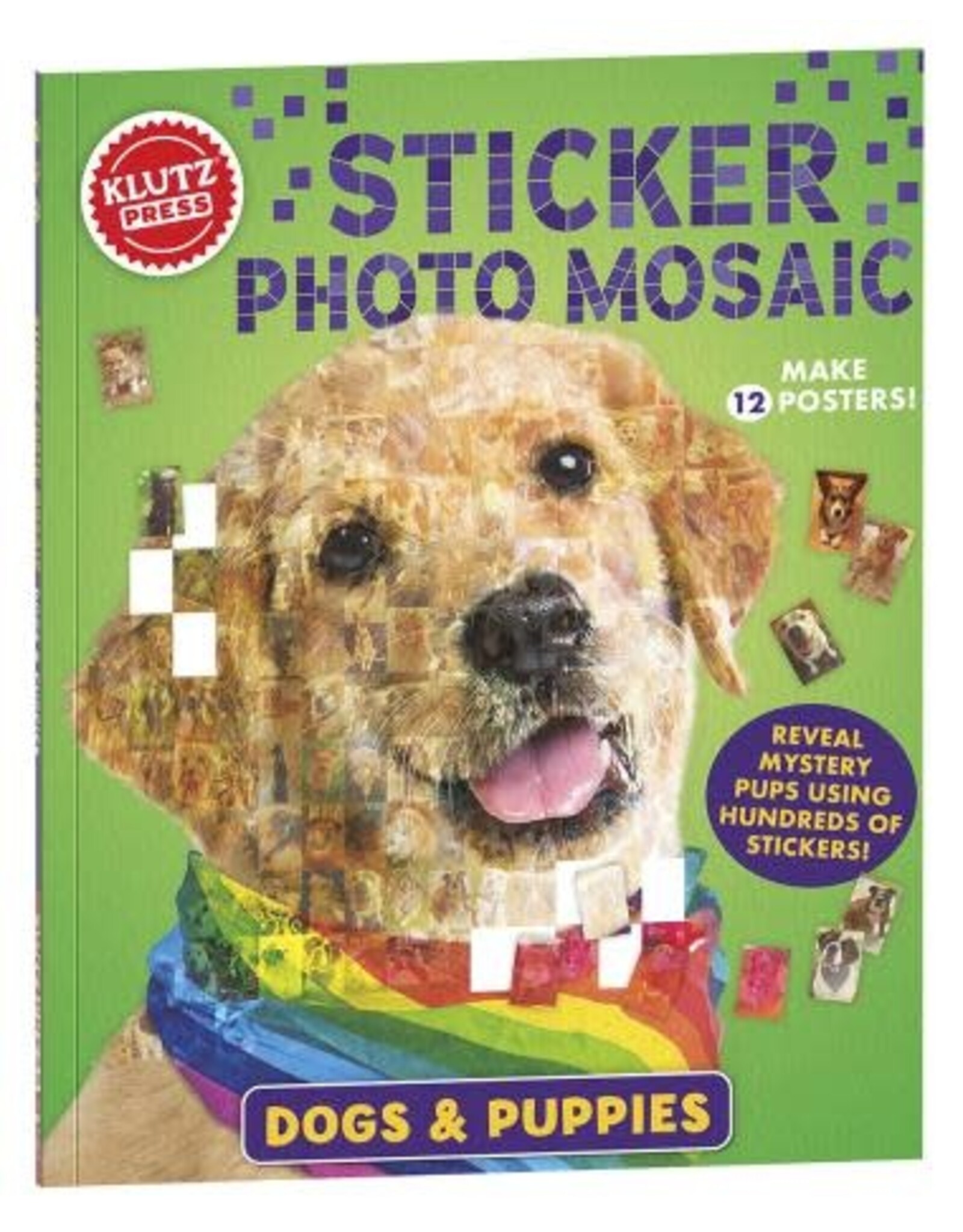 Klutz Klutz Press Sticker Photo Mosaic Dogs And Puppies