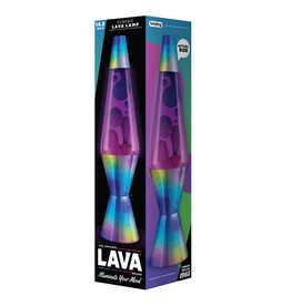 Schylling Lava Lamp Chameleon Color Shift Purple Pink 14.5"