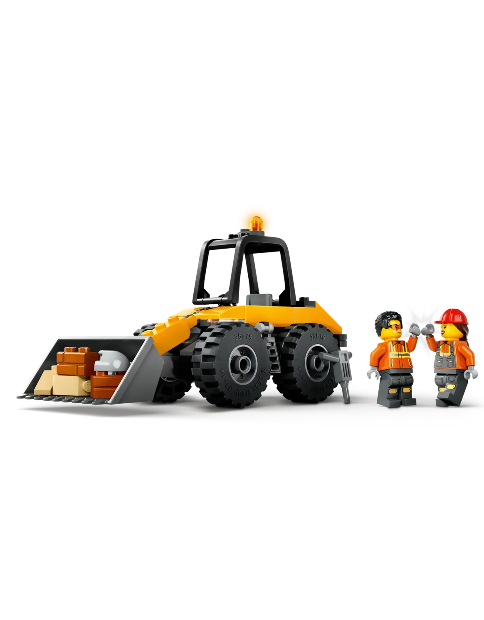 LEGO LEGO City Yellow Construction Wheel Loader