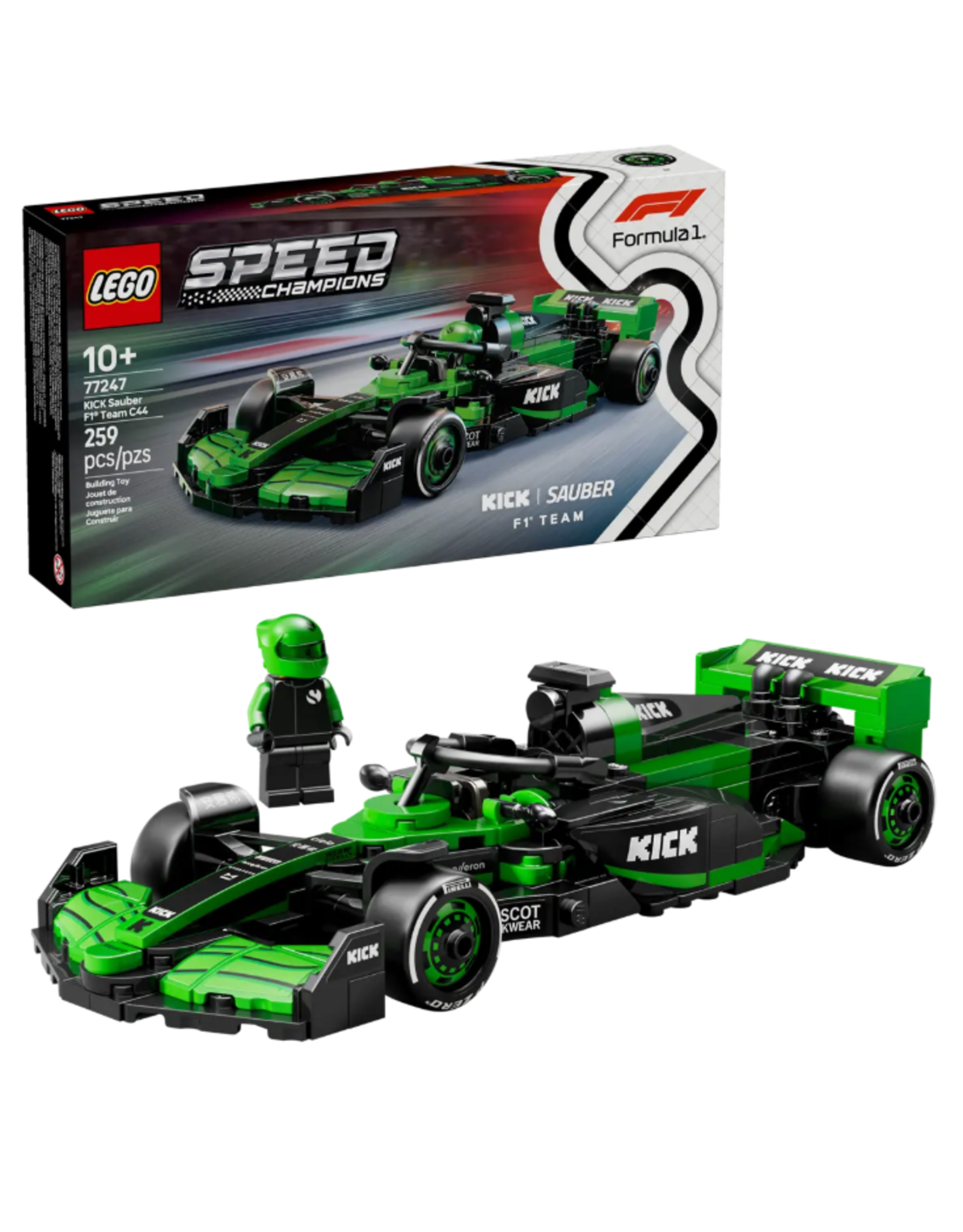 LEGO LEGO KICK Sauber F1 Team C44 Race Car