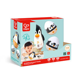 Hape Wobbling Penguin Family