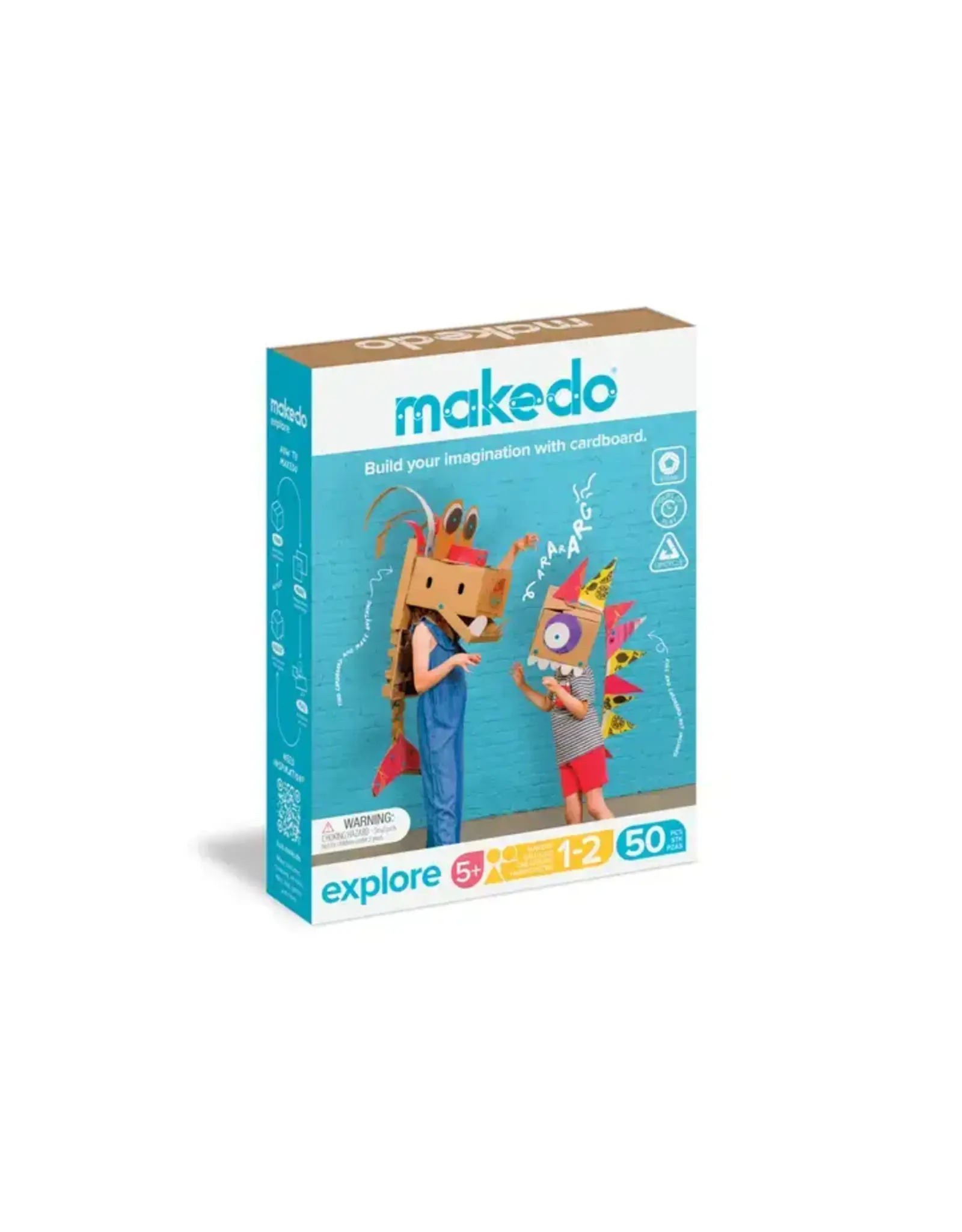 Makedo EXPLORE Cardboard Construction Kit
