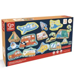 Hape Wheels & Wonders Puzzle Hape Wheels & Wonders Puzzle