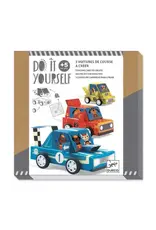 Djeco DIY Grand Prix 3 Racing Cars