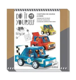 Djeco DIY Grand Prix 3 Racing Cars