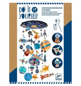 Djeco DIY Solar System Mobile to Paint