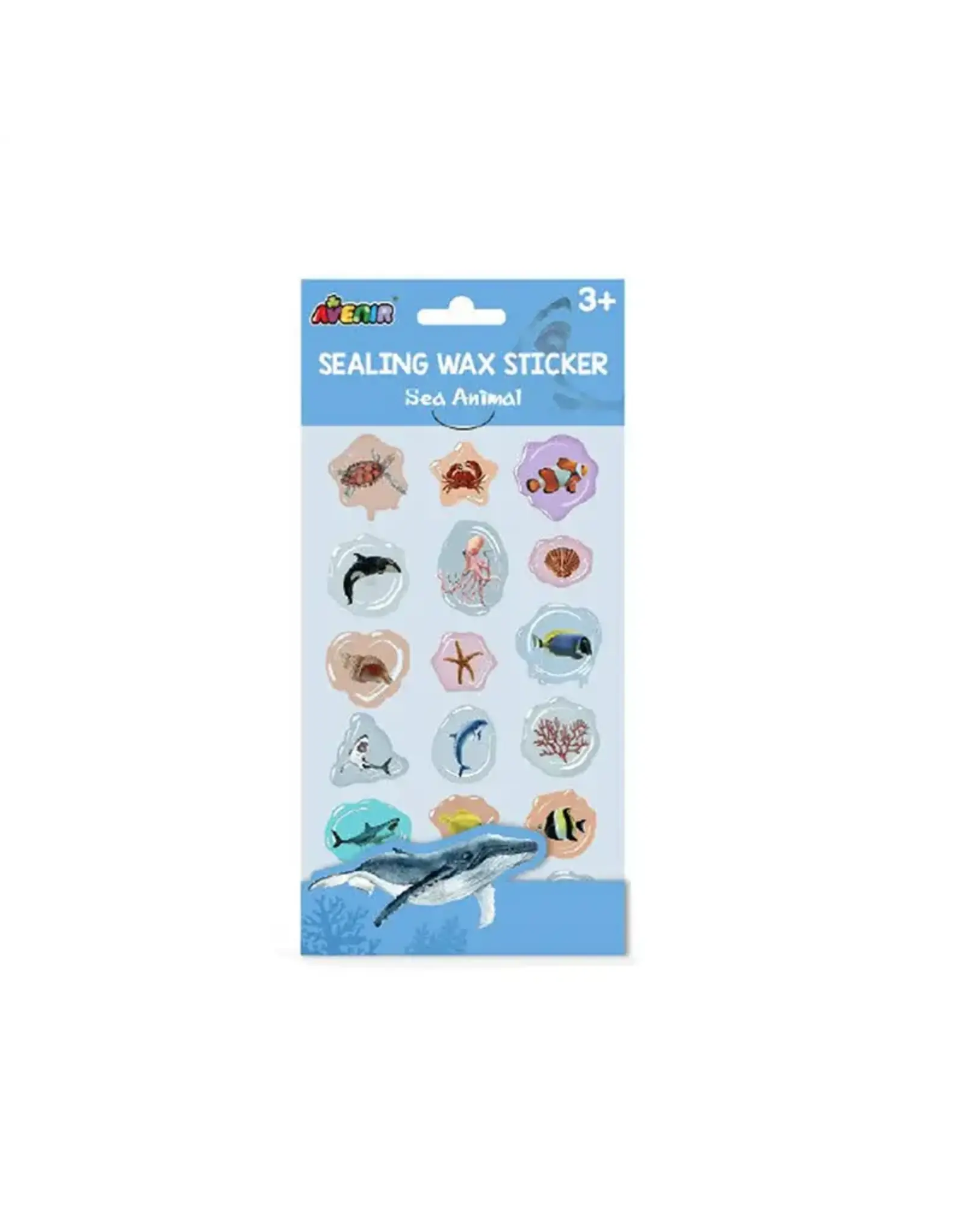 Avenir Sealing Wax Sticker Sea Animal