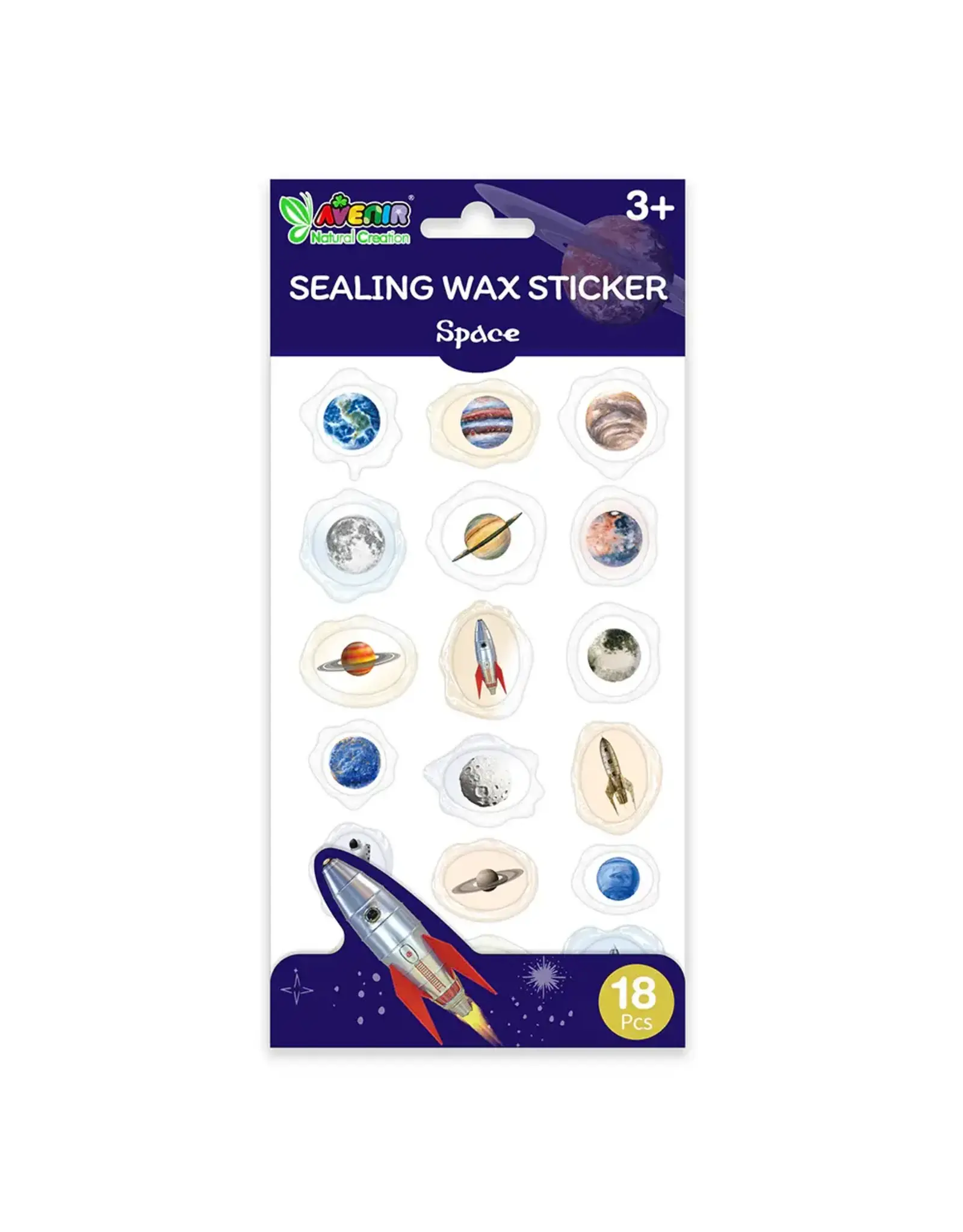 Avenir Sealing Wax Sticker Space
