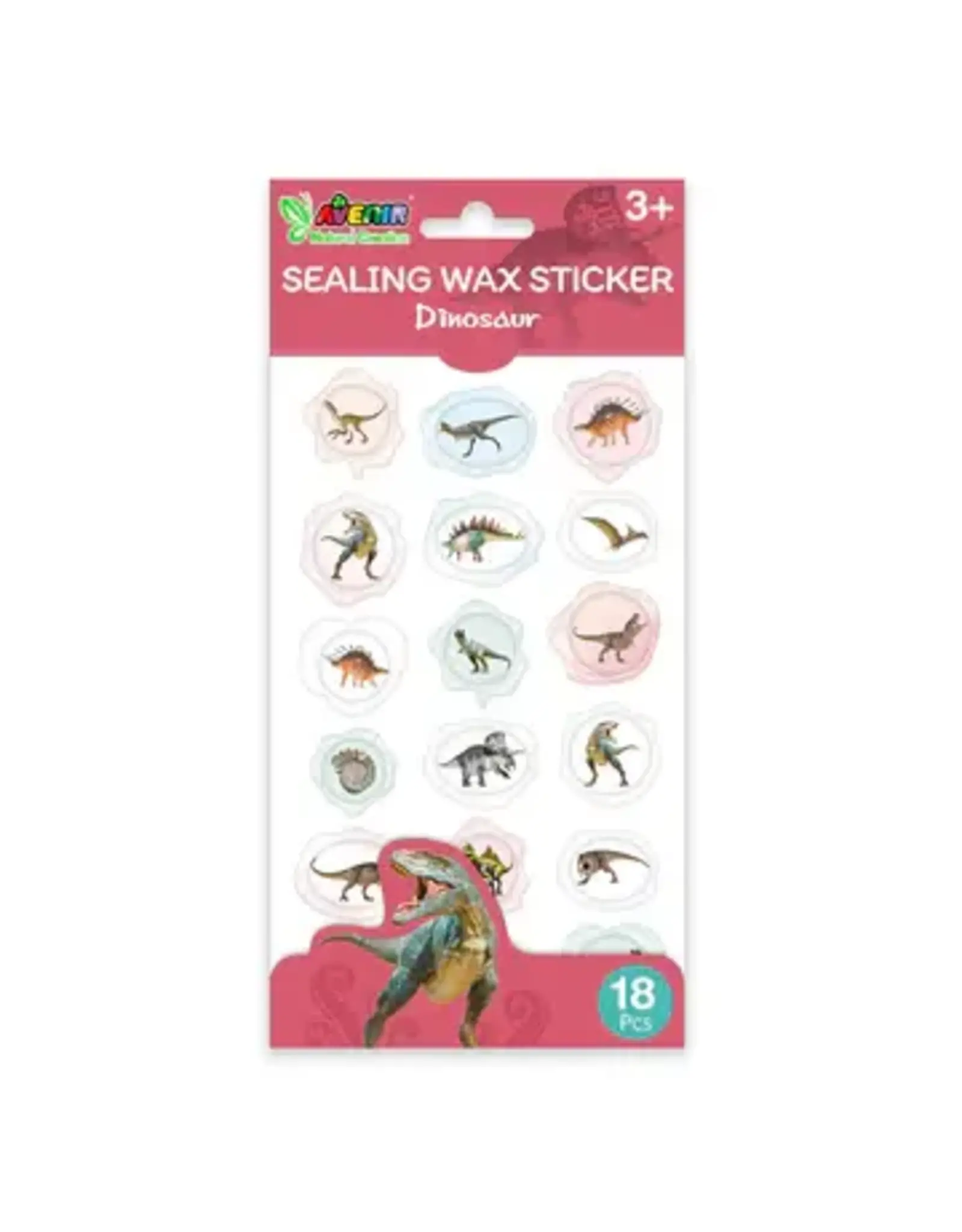 Avenir Sealing Wax Sticker Dinosaur