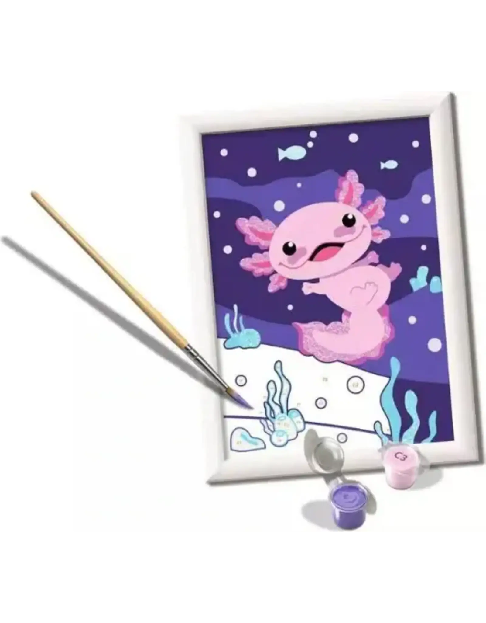 Ravensburger CreArt Axolotl With Glitter