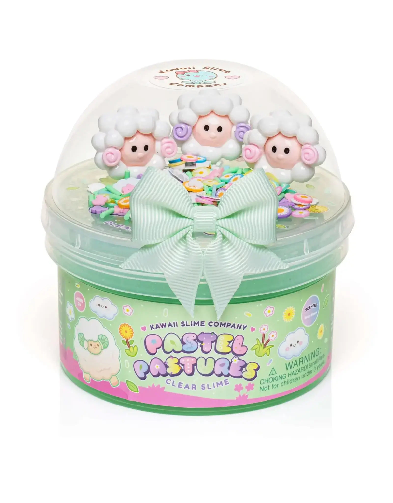 Kawaii Slime Pastel Pastures Clear Slime