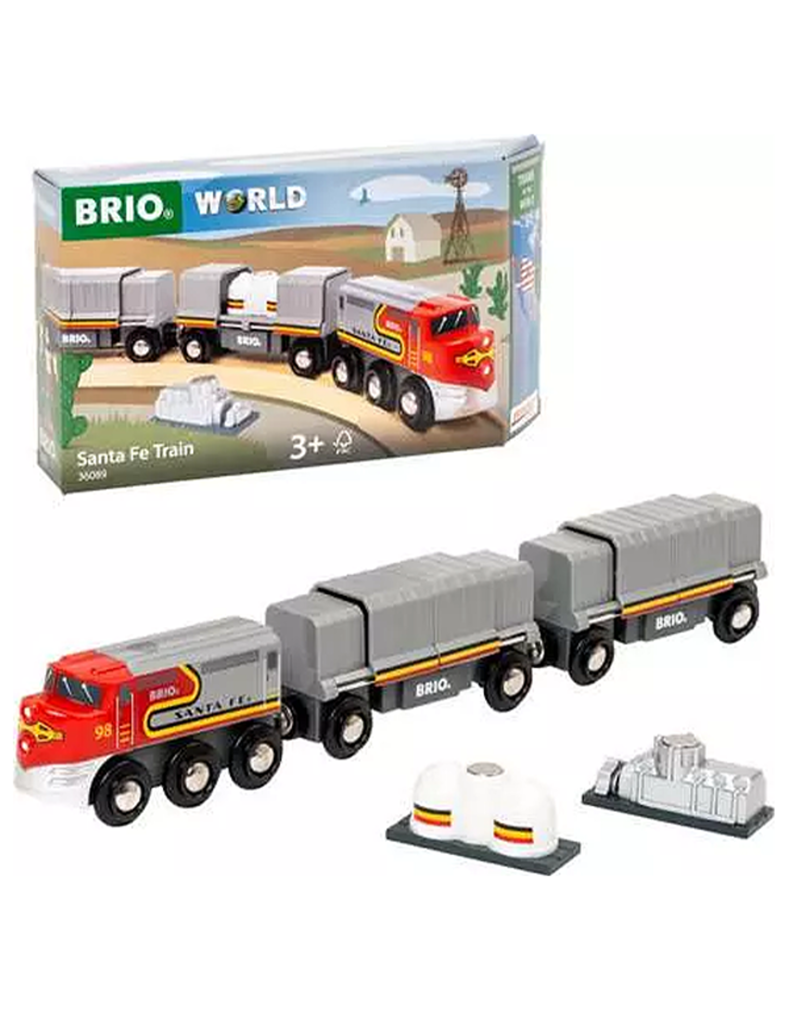 Brio Trains Of The World Santa Fe Train