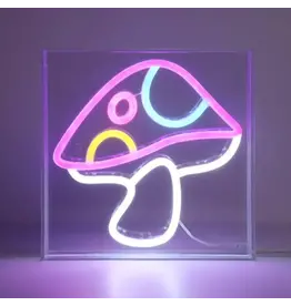 Wireless Express Neon Mushroom Sign