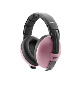 Banz Baby Mini Earmuffs Petal Pink 0-2yrs