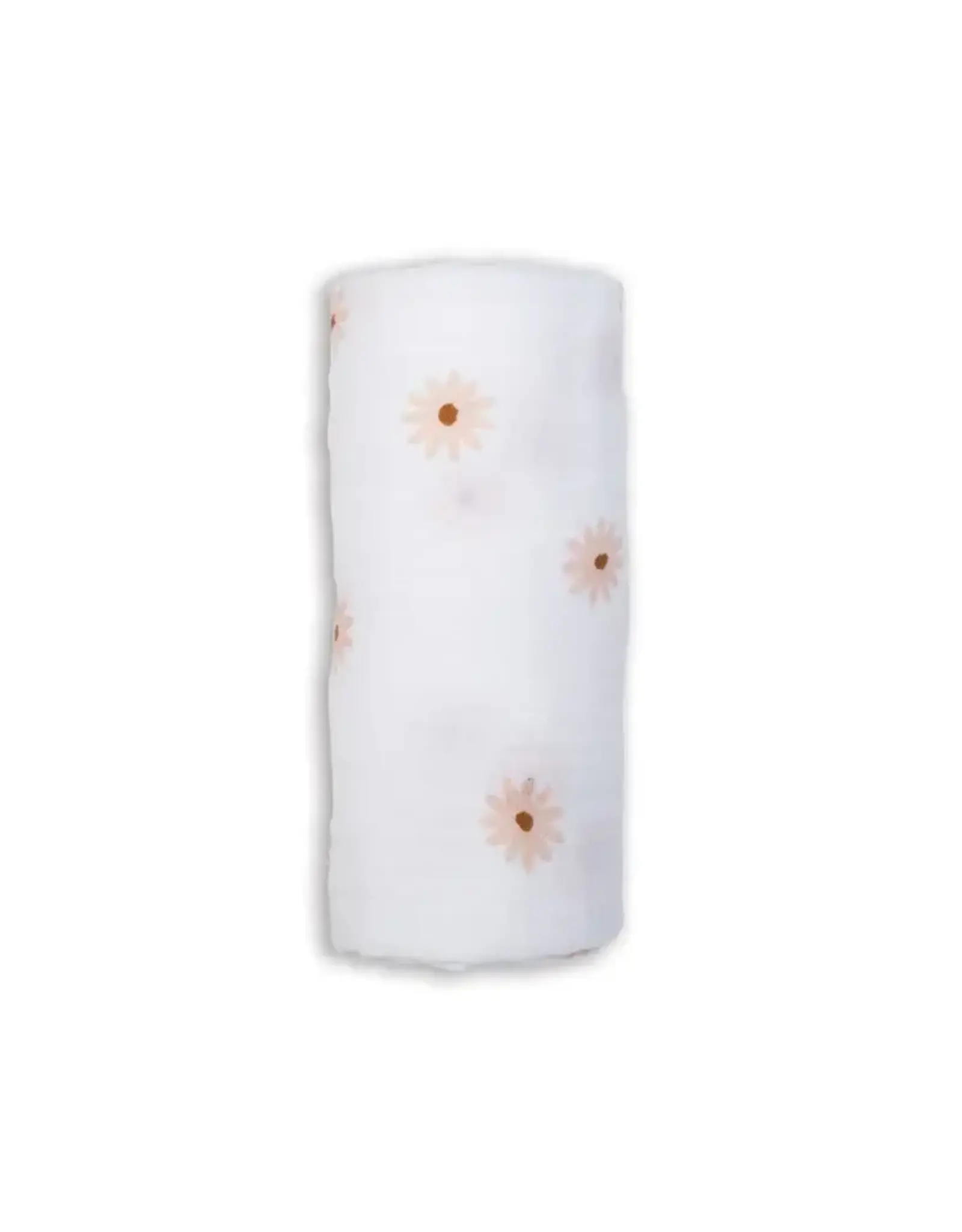 Lulujo Baby Lulujo Swaddle Blanket Muslin Cotton Daisies